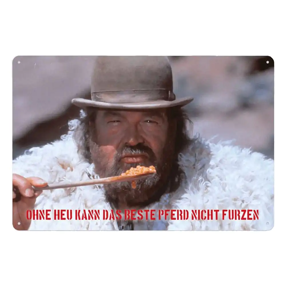 Bud Spencer Tabliczka Blaszana Bohnen 20 x 30 cm zdjęcie produktu
