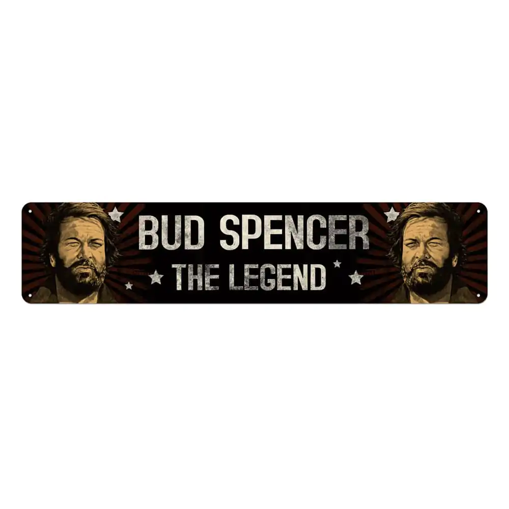 Bud Spencer Tin Sign The Legend 46 x 10 cm - Metalowy Szyld zdjęcie produktu