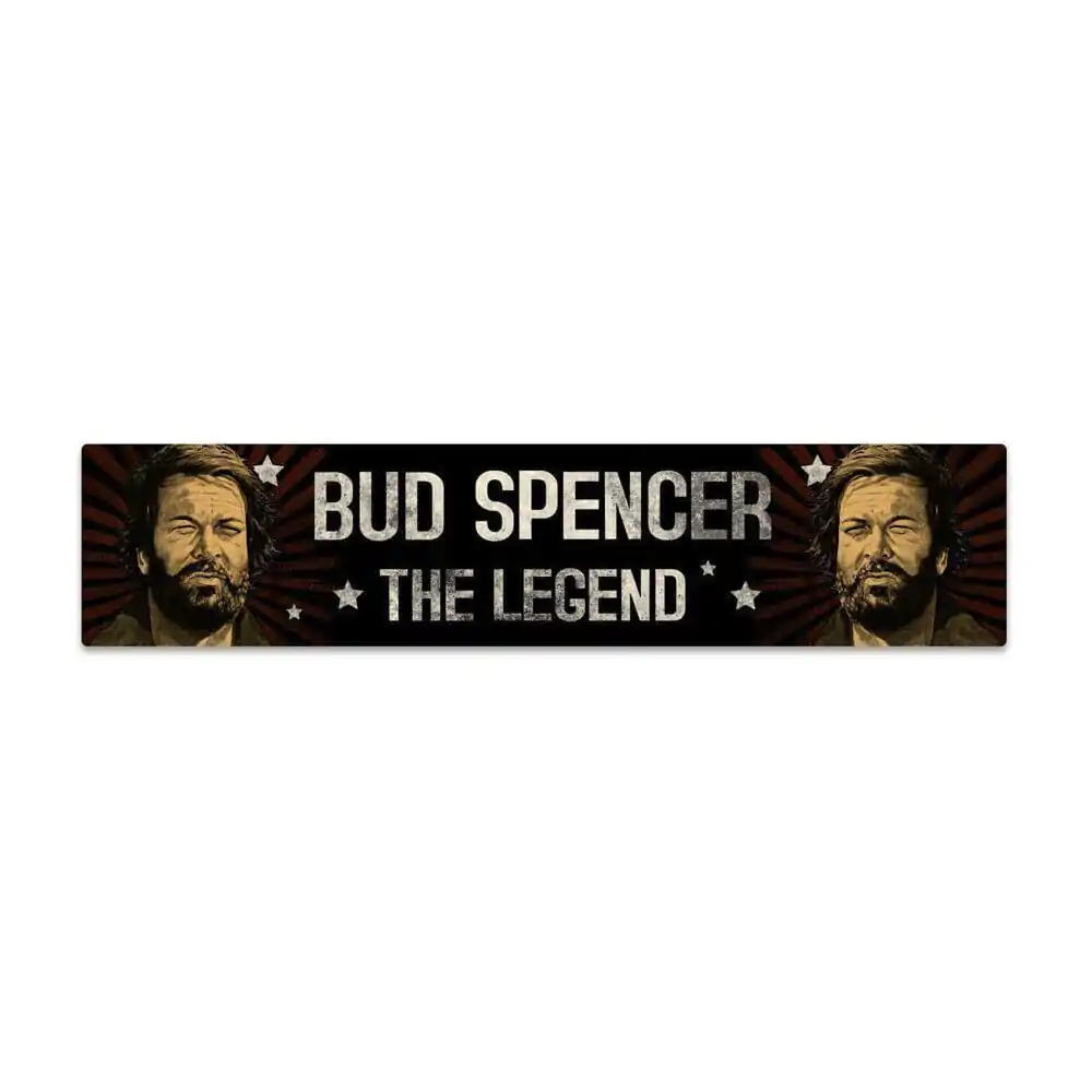 Bud Spencer Tabliczka Blaszana z Magnesem The Legend 16 x 3,5 cm zdjęcie produktu