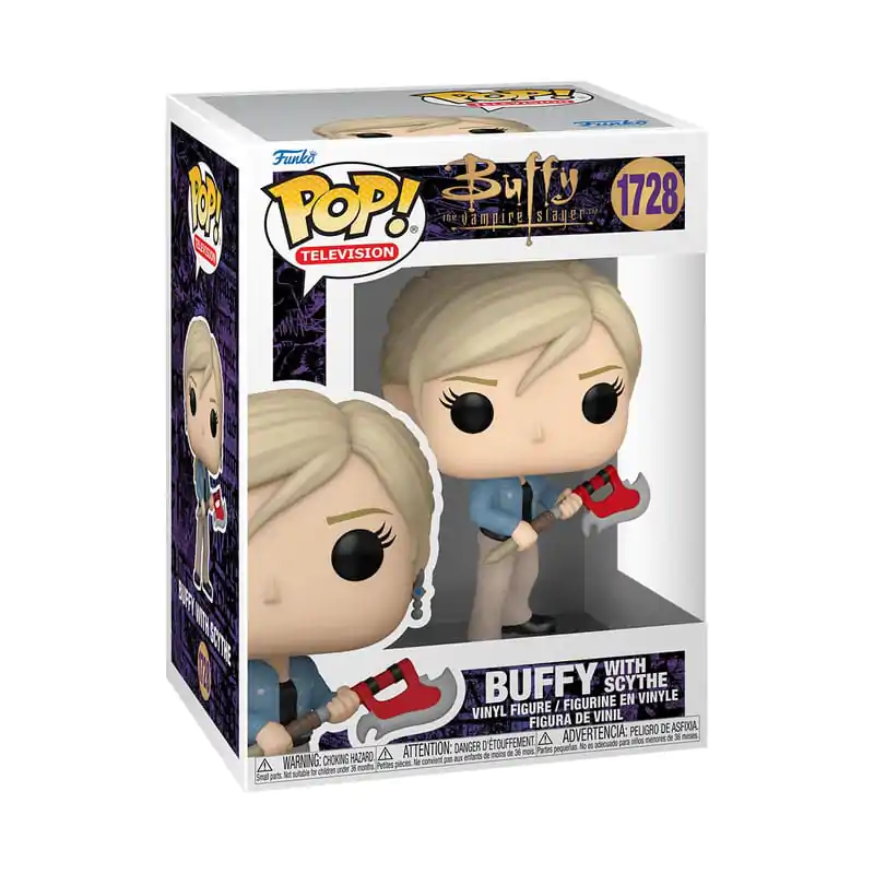 Buffy the Vampire Slayer Funko POP! TV Winyl figurka Buffy z kosą 9 cm zdjęcie produktu
