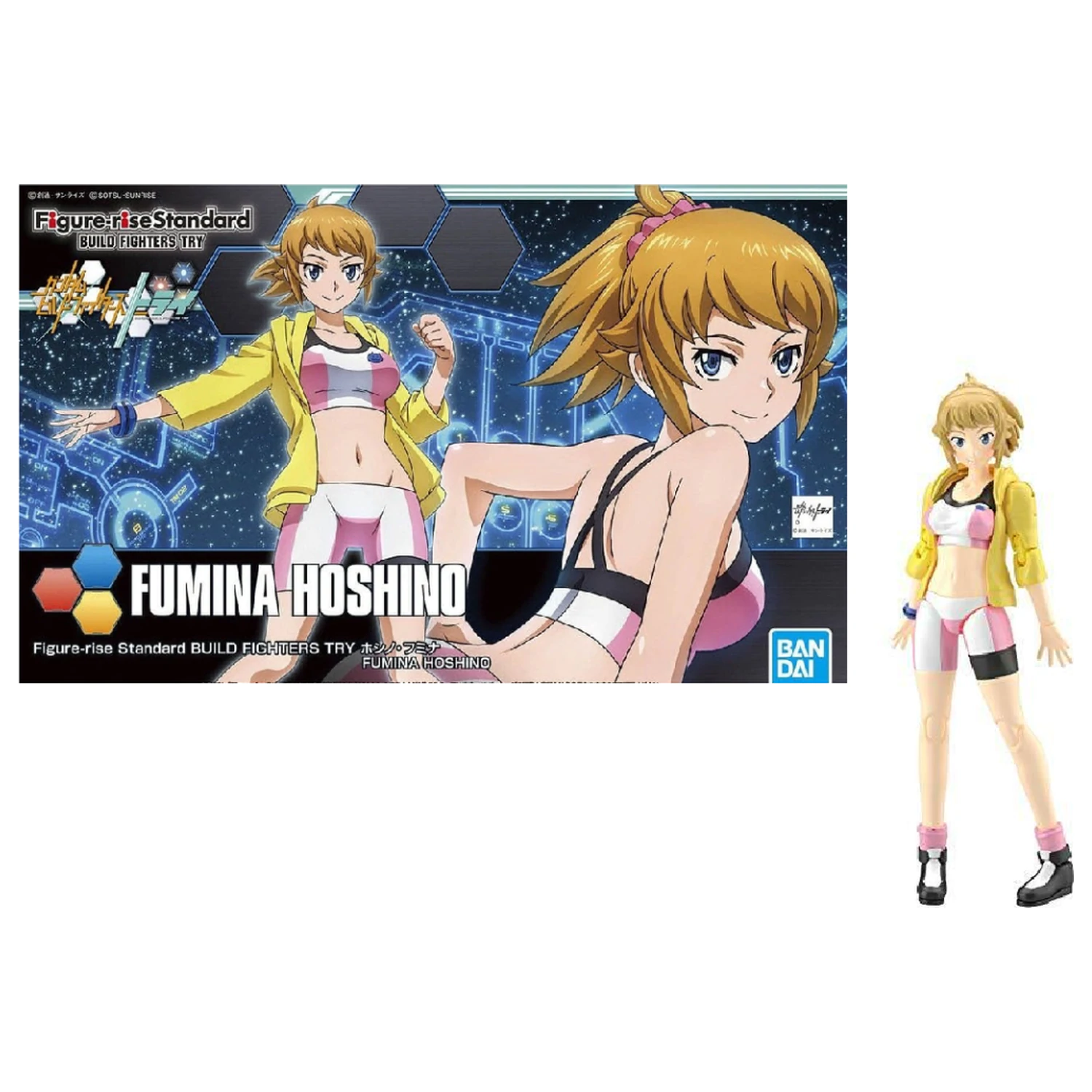 BUILD FIGHTERS Figure-rise Fumina Hoshino Model Kit zdjęcie produktu
