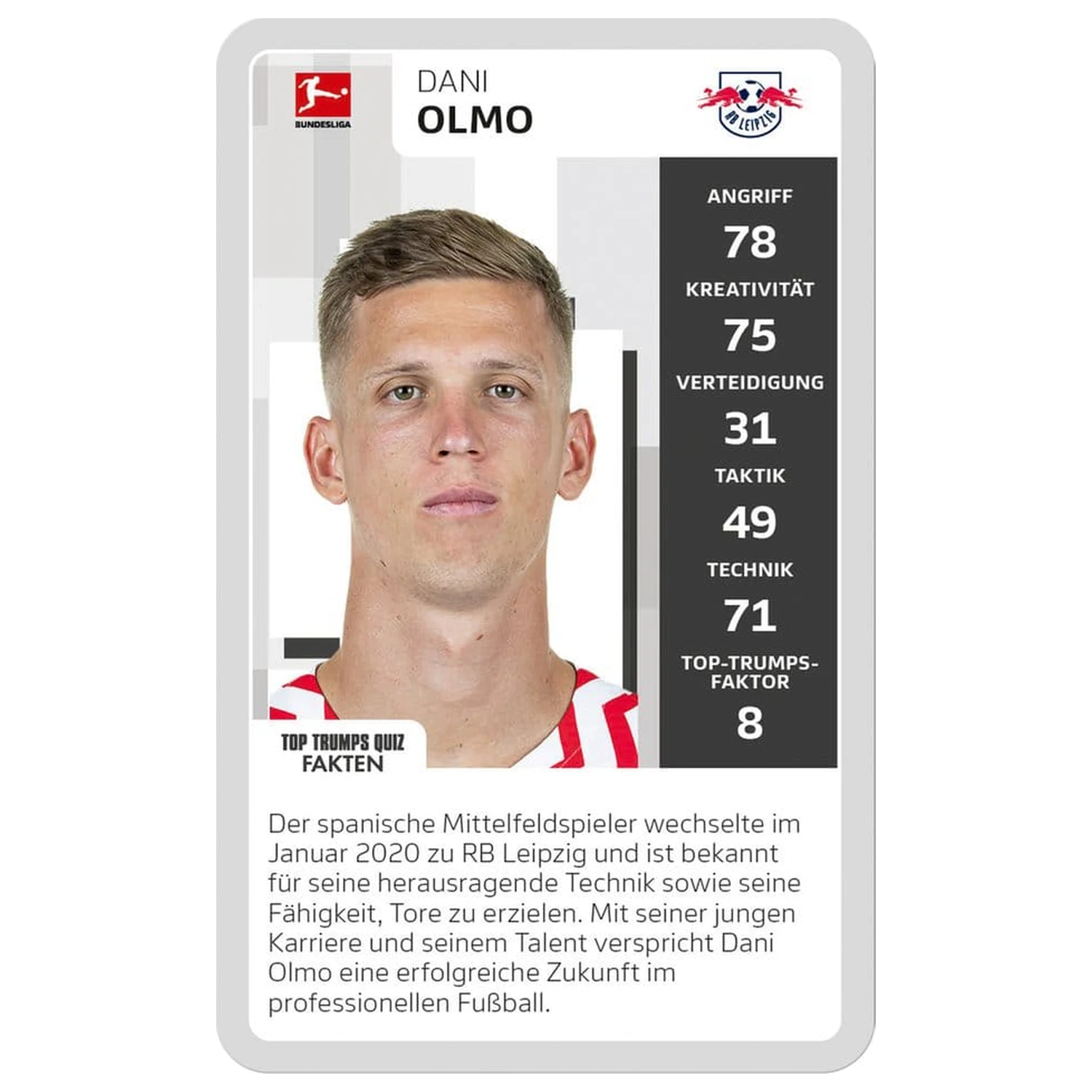 Bundesliga 2 Edition Card Game Top Trumps Kolekcje Wersja Niemiecka zdjęcie produktu