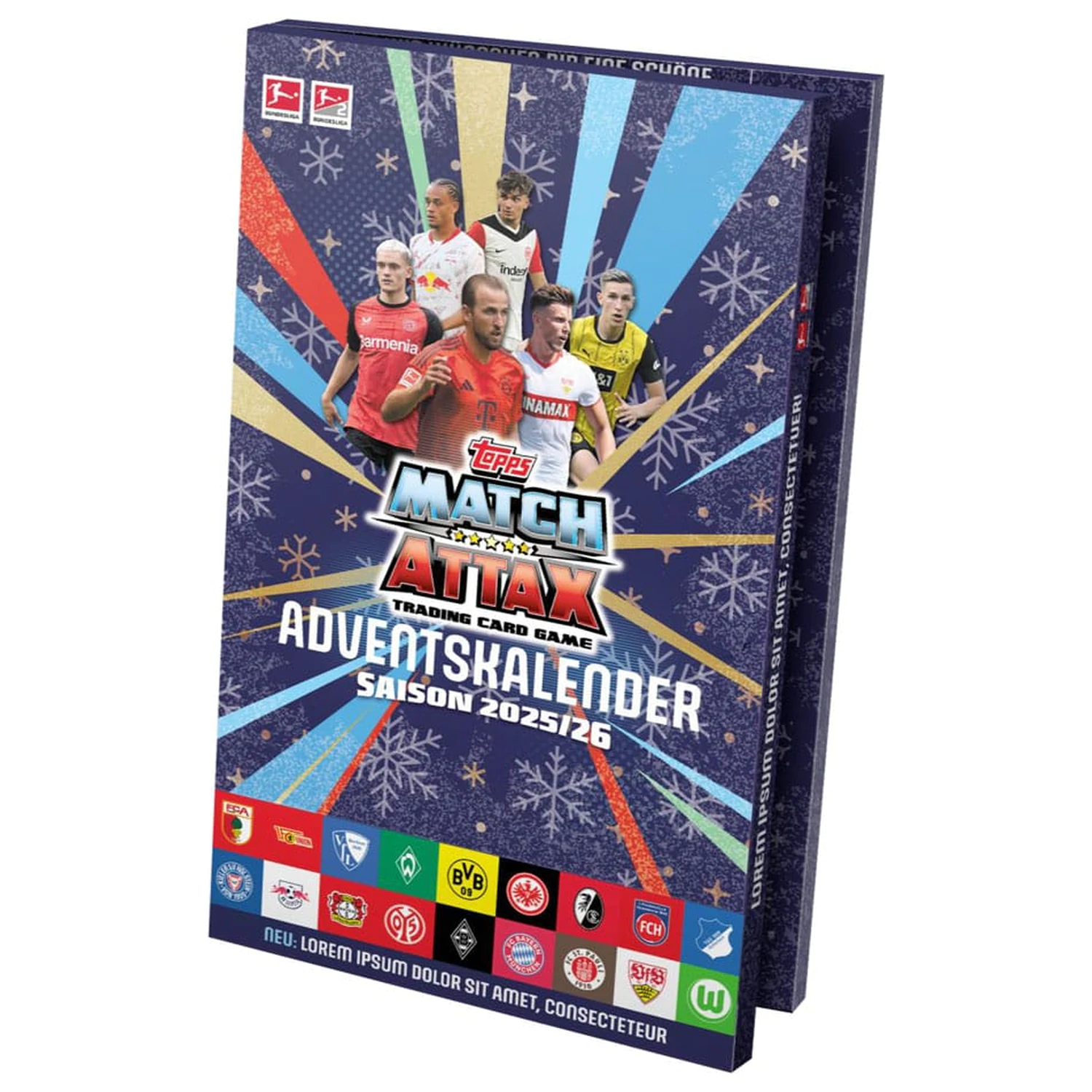 Bundesliga Match Attax Trading Cards 2025/26 Kalendarz Adwentowy zdjęcie produktu