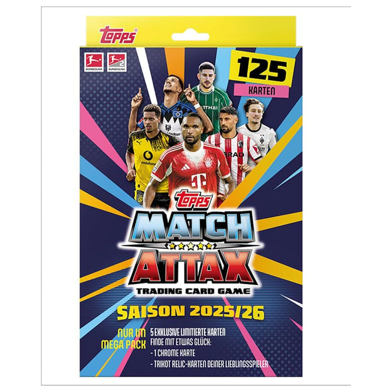 Bundesliga Match Attax Trading Cards 2025/26 Mega Pack zdjęcie produktu