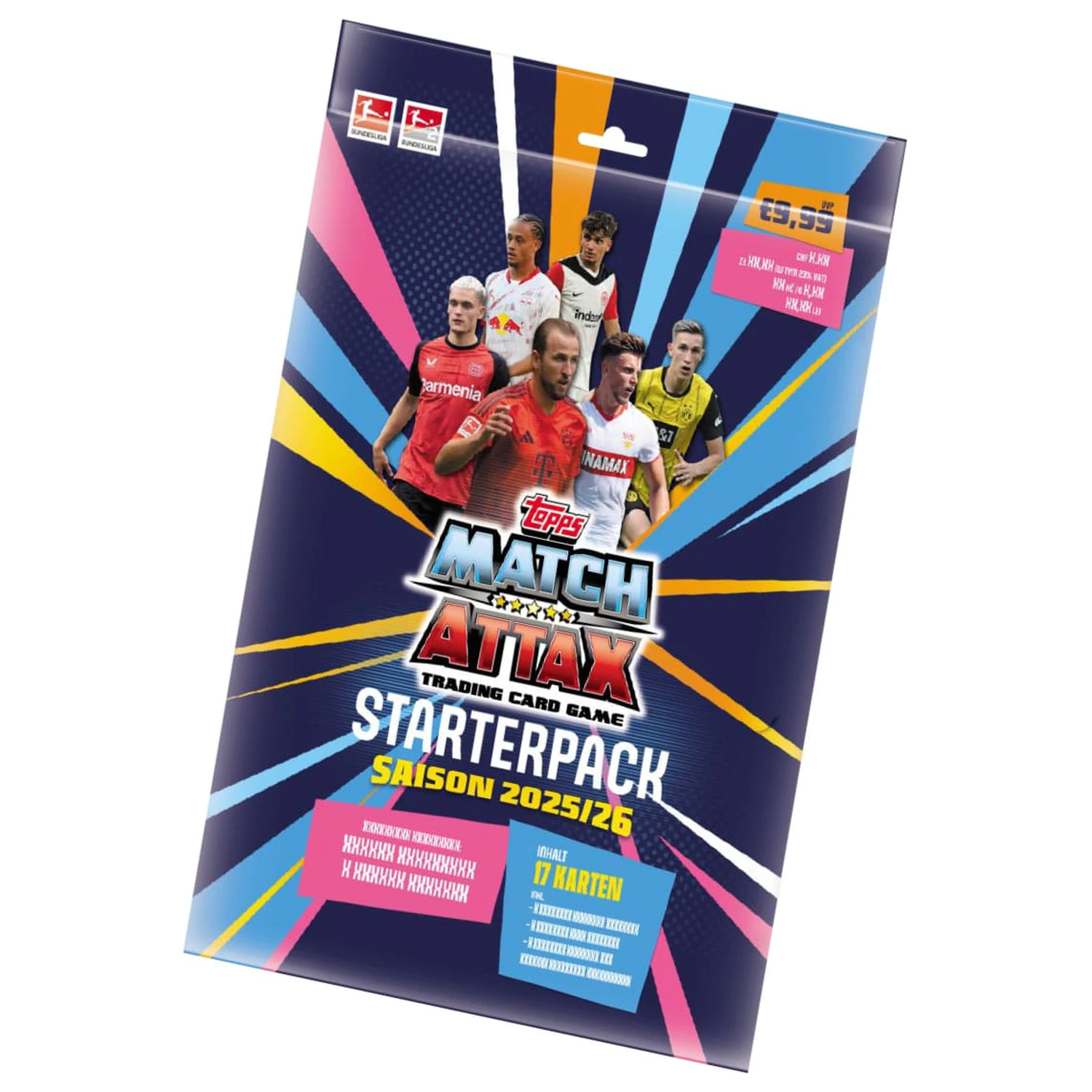 Bundesliga Match Attax Karty Kolekcjonerskie 2025/26 Zestaw Startowy  zdjęcie produktu