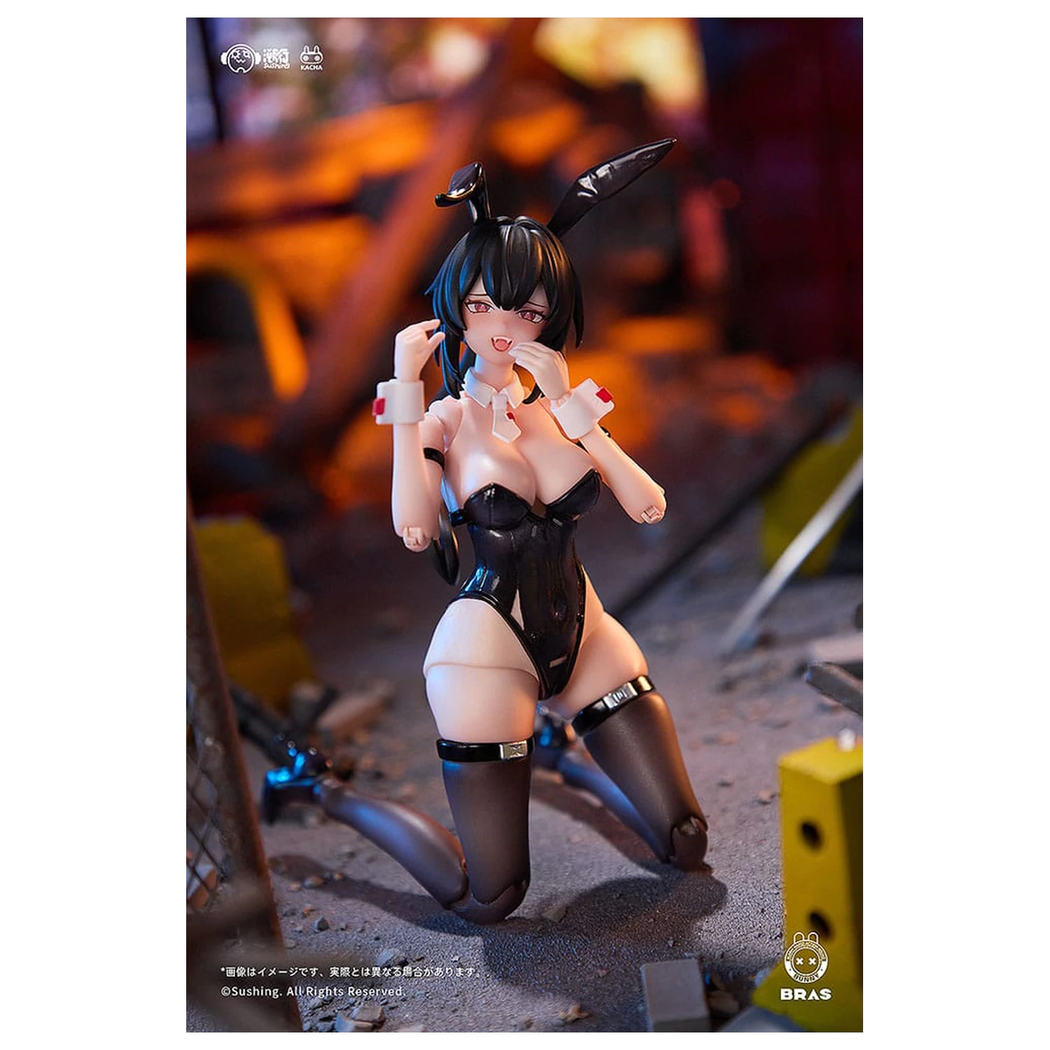 Bunny Rapid Action Squad figurka akcji 1/12 Attacker Runa 16 cm zdjęcie produktu