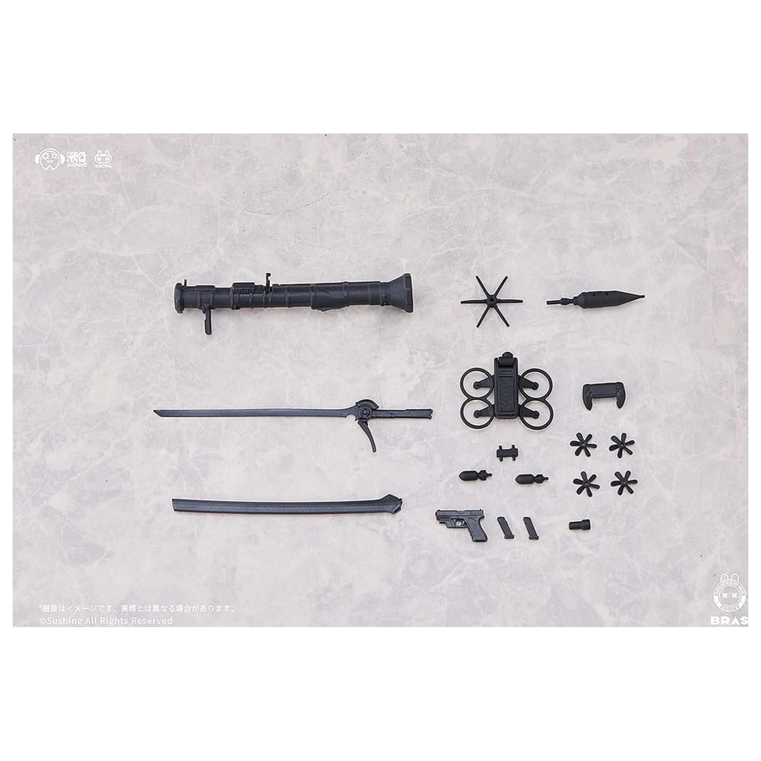 Bunny Rapid Action Squad figurka akcji 1/12 Attacker Runa 16 cm zdjęcie produktu