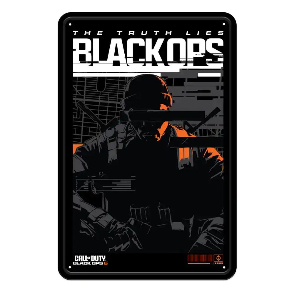 Call of Duty: Black Ops 6 Metal Sign Black Ops 6 20 x 30 cm - Metalowy Znak zdjęcie produktu