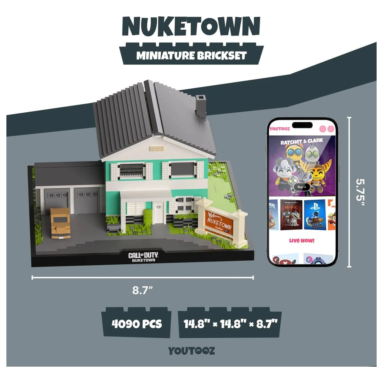 Call of Duty zestaw konstrukcyjny Nuketown zdjęcie produktu