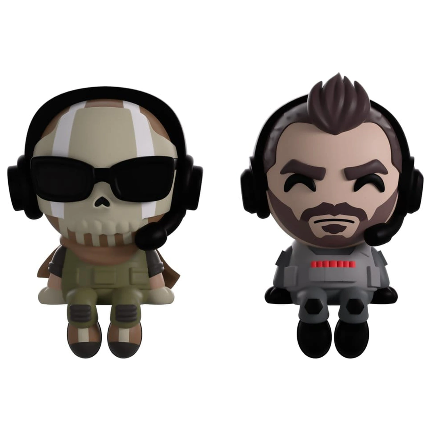 Call of Duty Figurki winylowe Ghost & Soap Monitor Buddiez 7 cm zdjęcie produktu