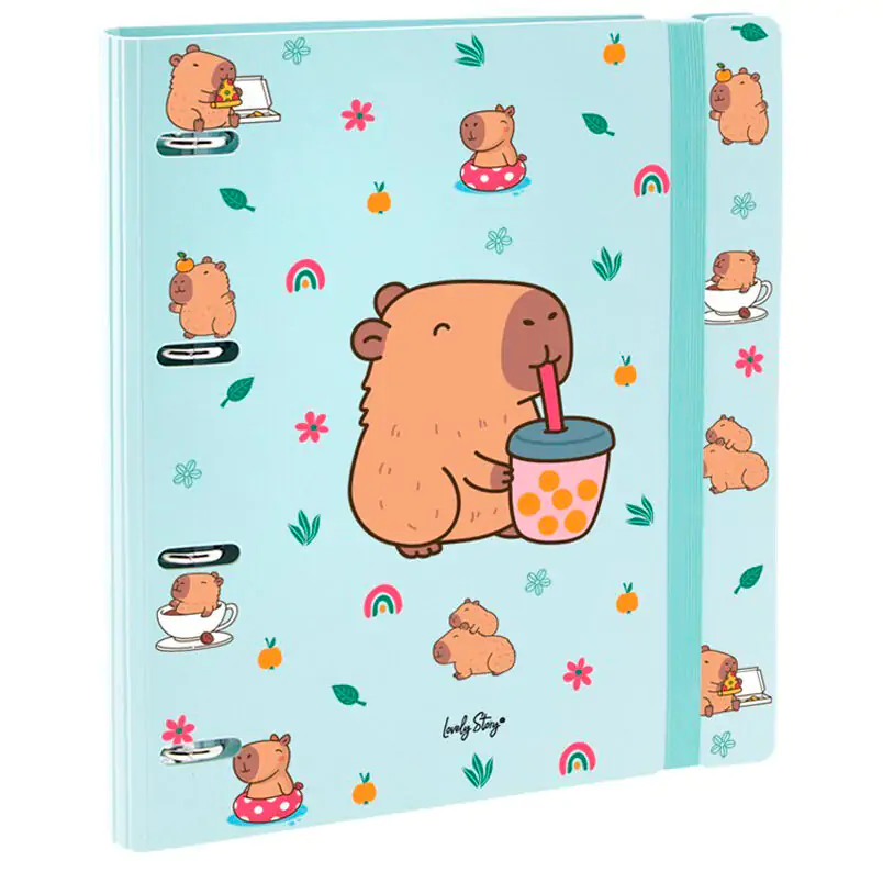 Segregator na dokumenty Capibara Blubble Tea Ring binder zdjęcie produktu