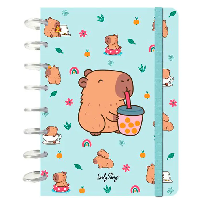 Notes A5 Capibara Bubble Tea zdjęcie produktu