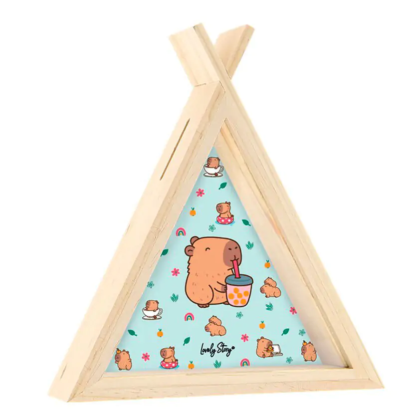 Skarbonka Capibara Bubble Tea Tipi zdjęcie produktu