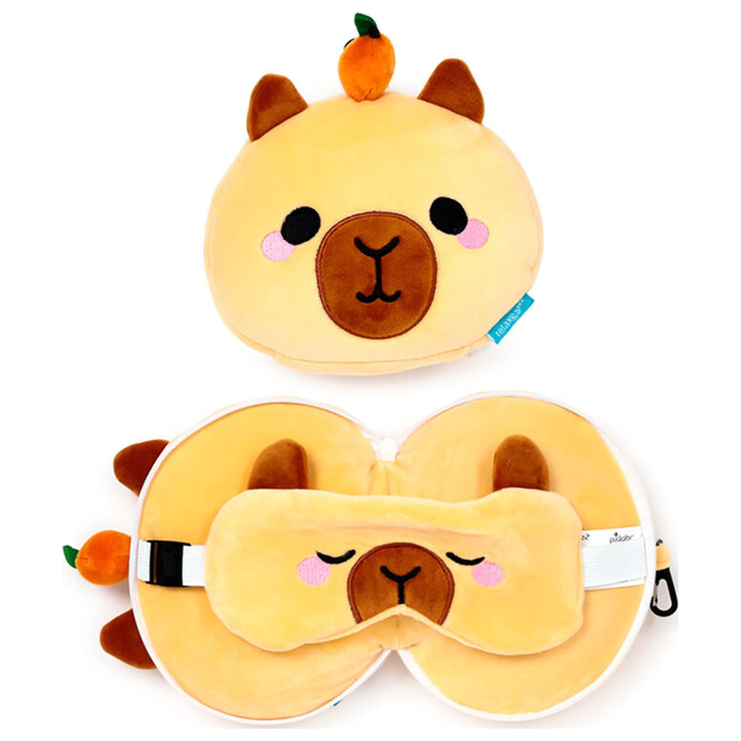 Capibara Duke Relaxeazzz poduszka podróżna maska na oczy zdjęcie produktu