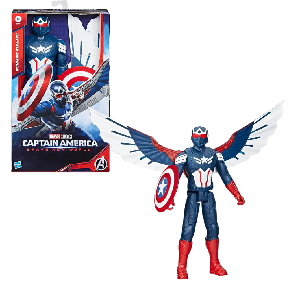 Marvel Kapitan Ameryka Brave New World Figurka Kapitan Ameryka 30 cm zdjęcie produktu
