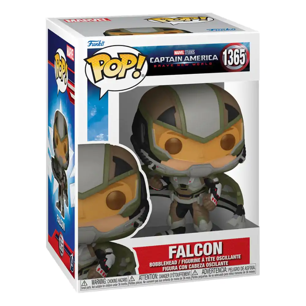 Captain America Brave New World Funko POP! Movies Figurka winylowa Falcon 9 cm zdjęcie produktu