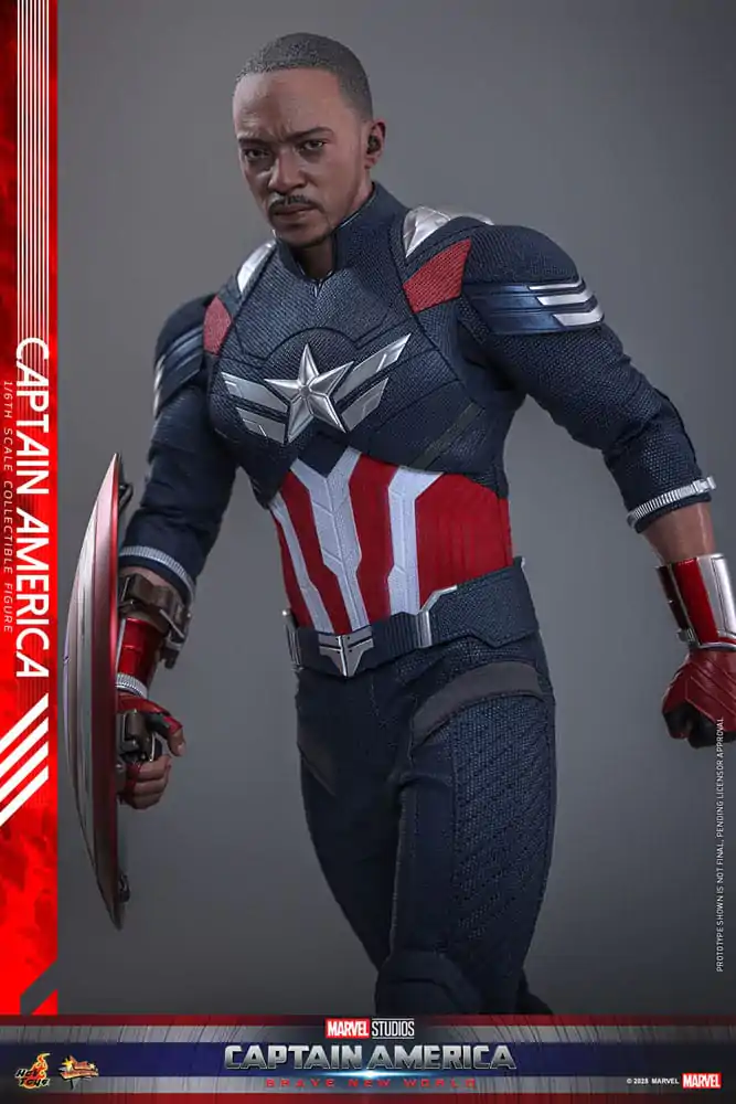 Captain America: Brave New World Movie Masterpiece Figurka Akcji 1/6 Kapitan Ameryka 30 cm zdjęcie produktu