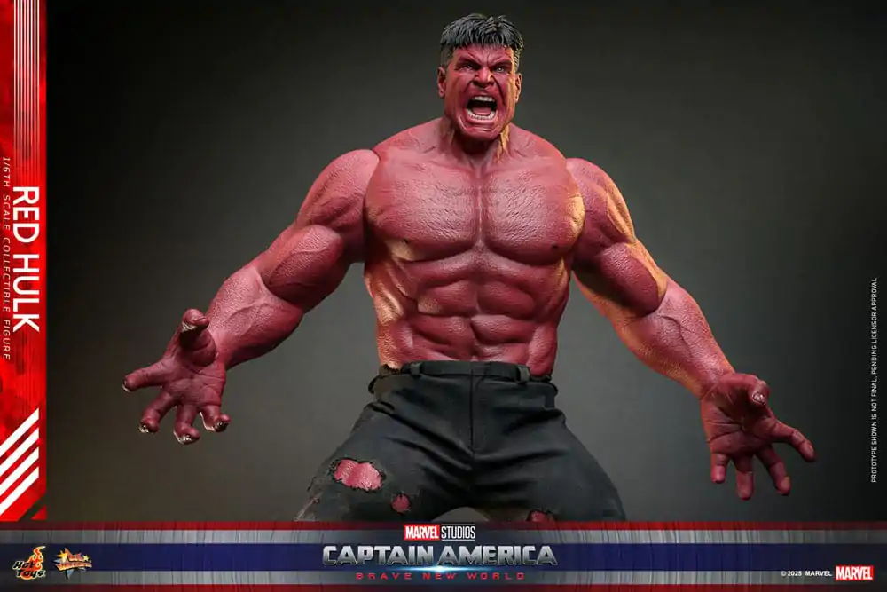 Captain America: Brave New World Movie Masterpiece Figurka Akcji 1/6 Red Hulk 47 cm zdjęcie produktu