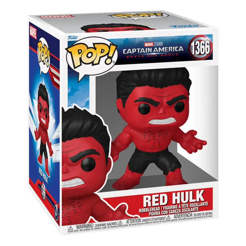 Captain America Brave New World Oversized Funko POP! Figurka Vinyl Red Hulk 15 cm zdjęcie produktu