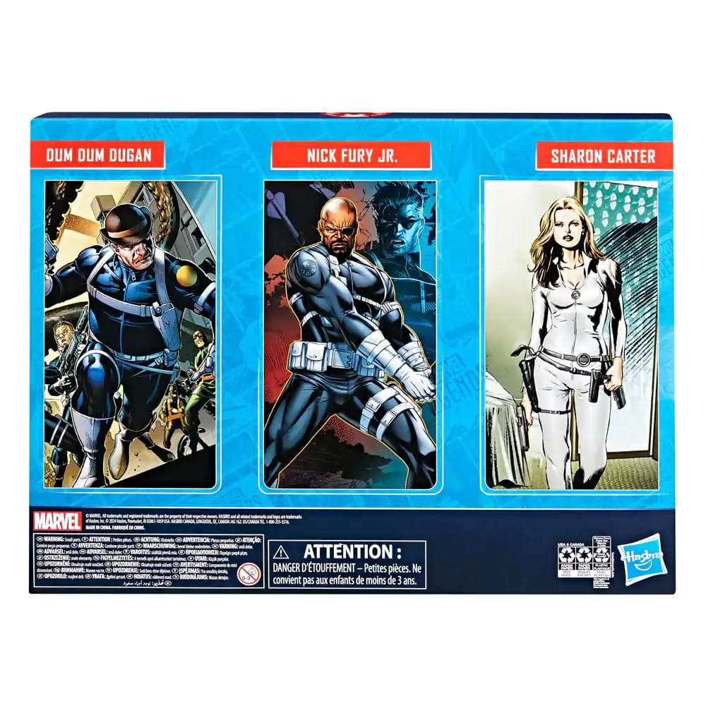 Kapitan Ameryka Marvel Legends Figurka Akcji 3-Pak S.H.I.E.L.D. 15 cm zdjęcie produktu