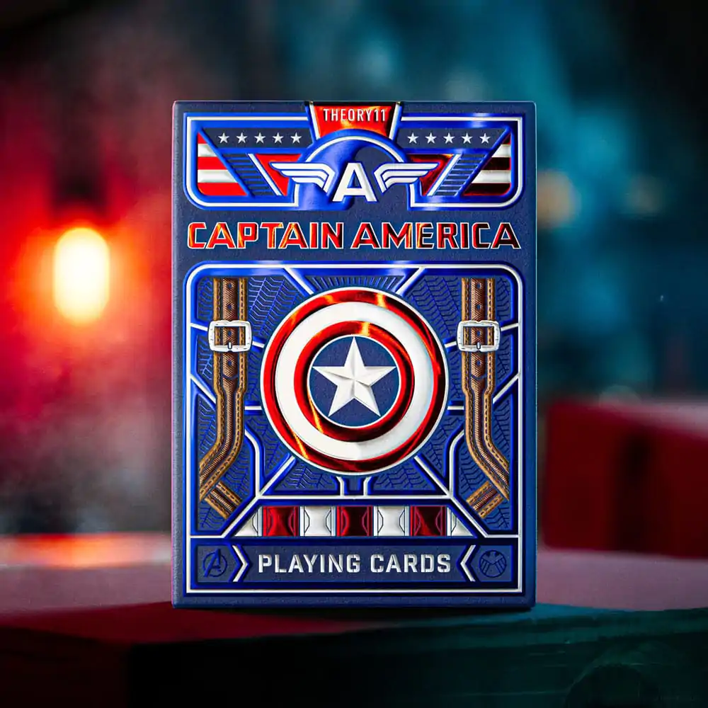Captain America Karty do gry Patriotyczny Design zdjęcie produktu