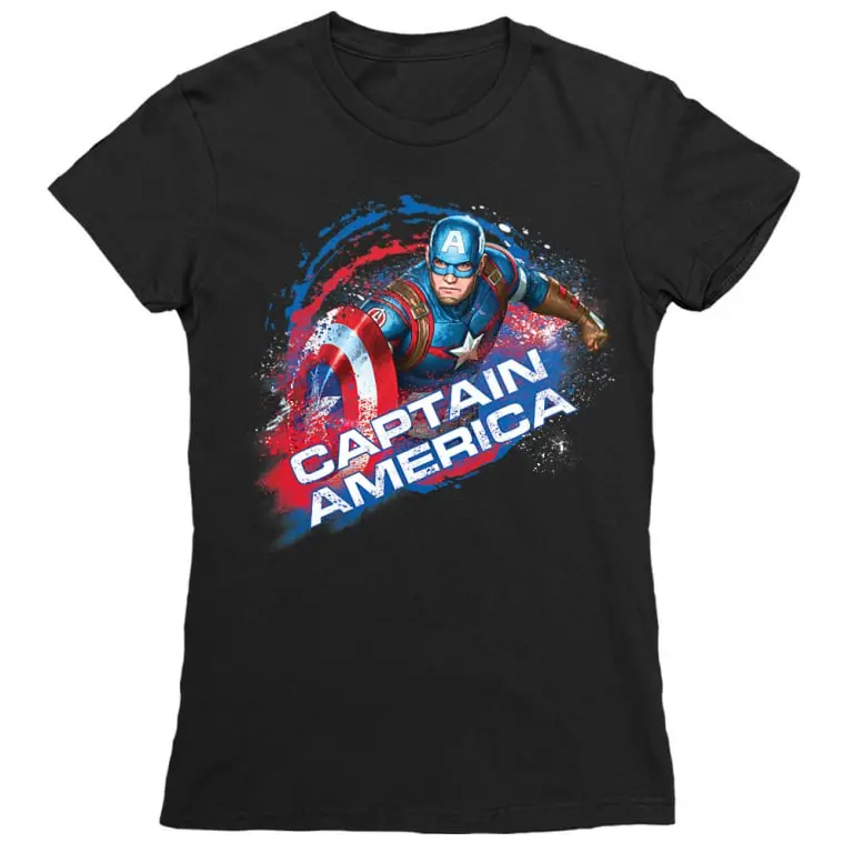Koszulka damska Captain America zdjęcie produktu