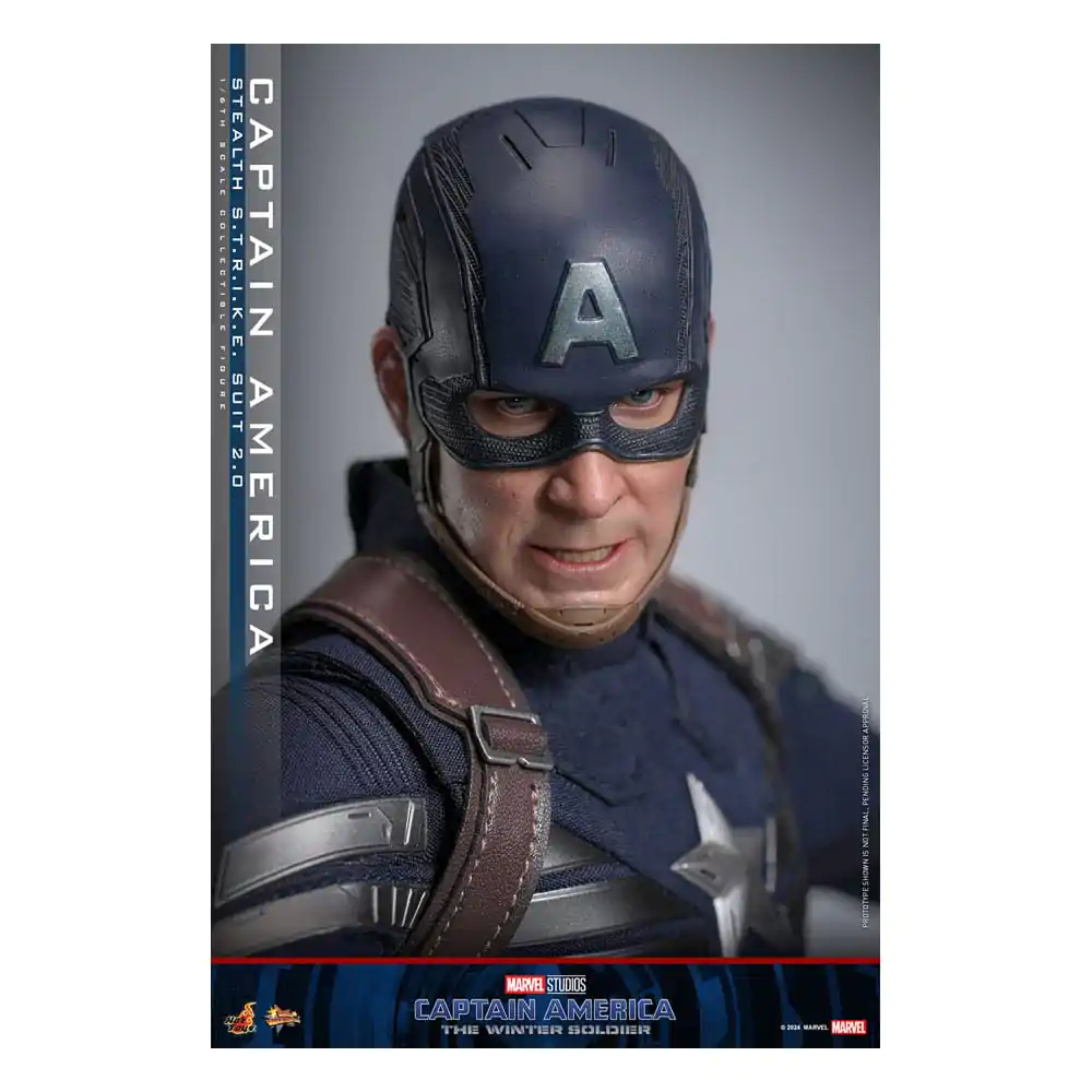 Captain America: Zimowy Żołnierz Movie Masterpiece Figurka Akcji 1/6 Captain America (Stealth S.T.R.I.K.E. Suit) 2.0 31 cm zdjęcie produktu