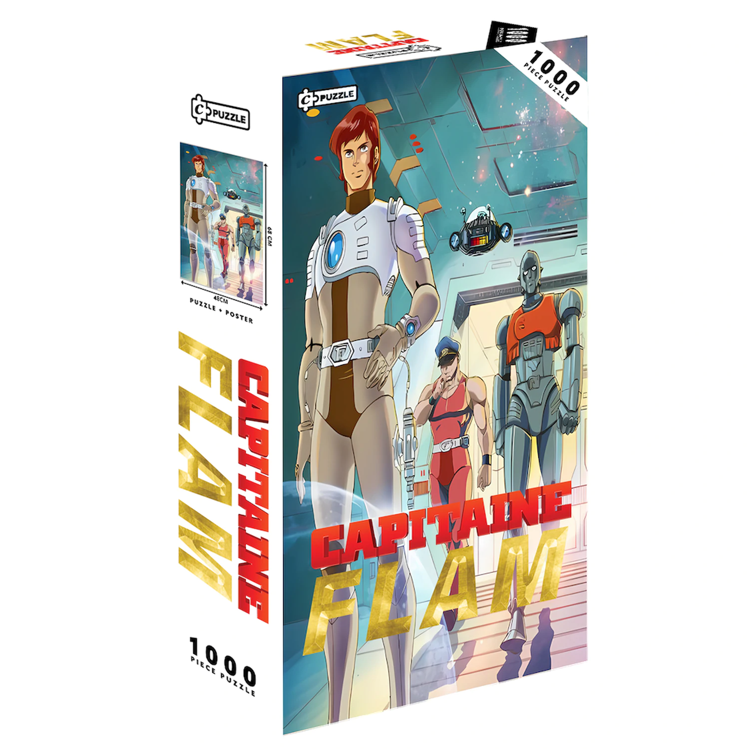 Captain Future Plakat + Puzzle 1000 szt. zdjęcie produktu