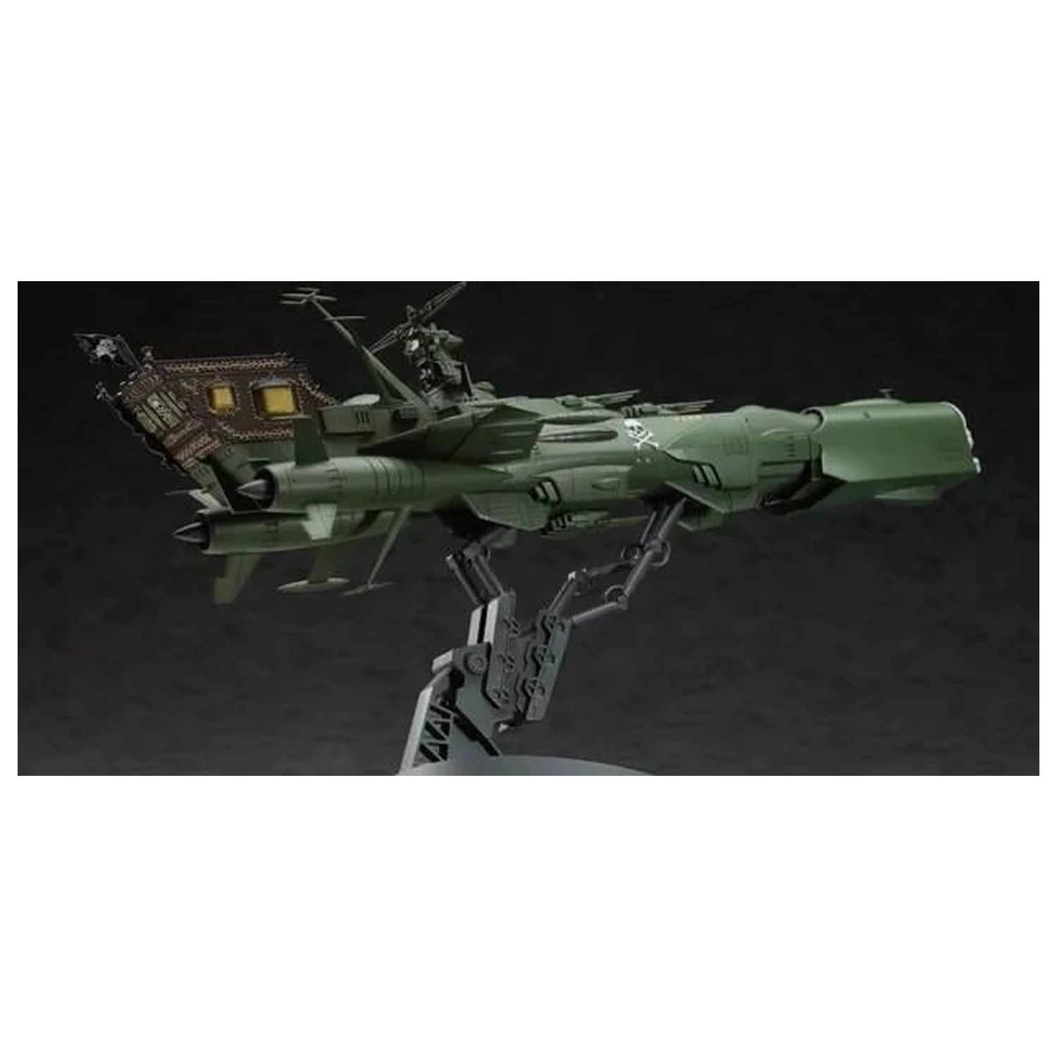 Model do składania statek kosmiczny Captain Harlock Space Pirate Battleship Arcadia 1/1500 zdjęcie produktu
