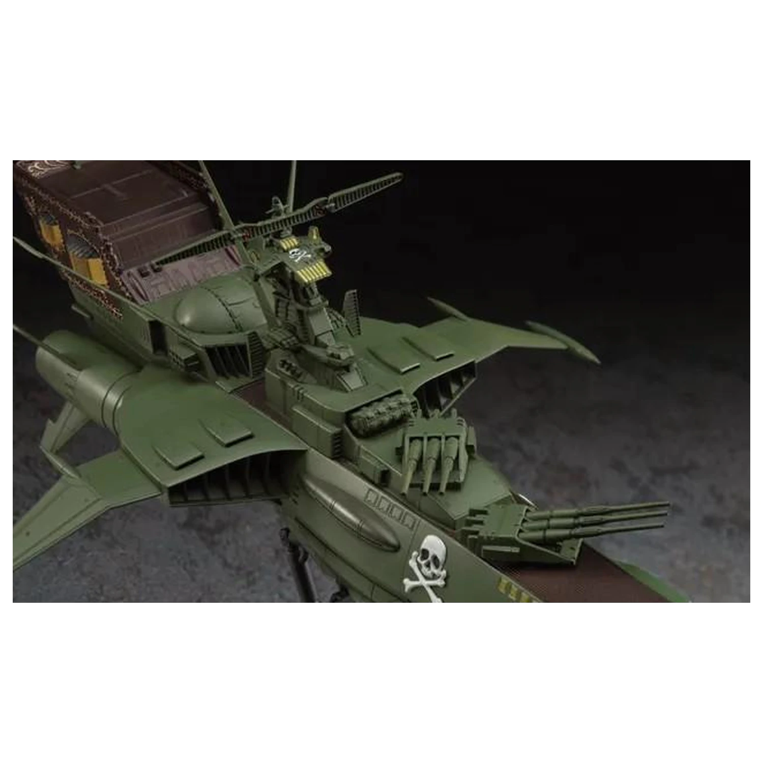 Model do składania statek kosmiczny Captain Harlock Space Pirate Battleship Arcadia 1/1500 zdjęcie produktu