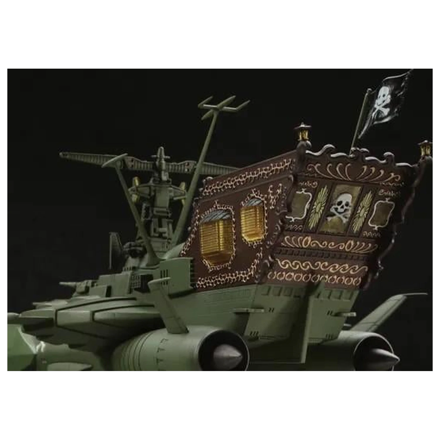 Model do składania statek kosmiczny Captain Harlock Space Pirate Battleship Arcadia 1/1500 zdjęcie produktu