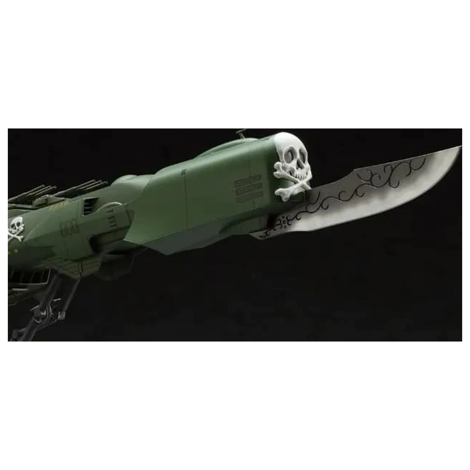 Model do składania statek kosmiczny Captain Harlock Space Pirate Battleship Arcadia 1/1500 zdjęcie produktu