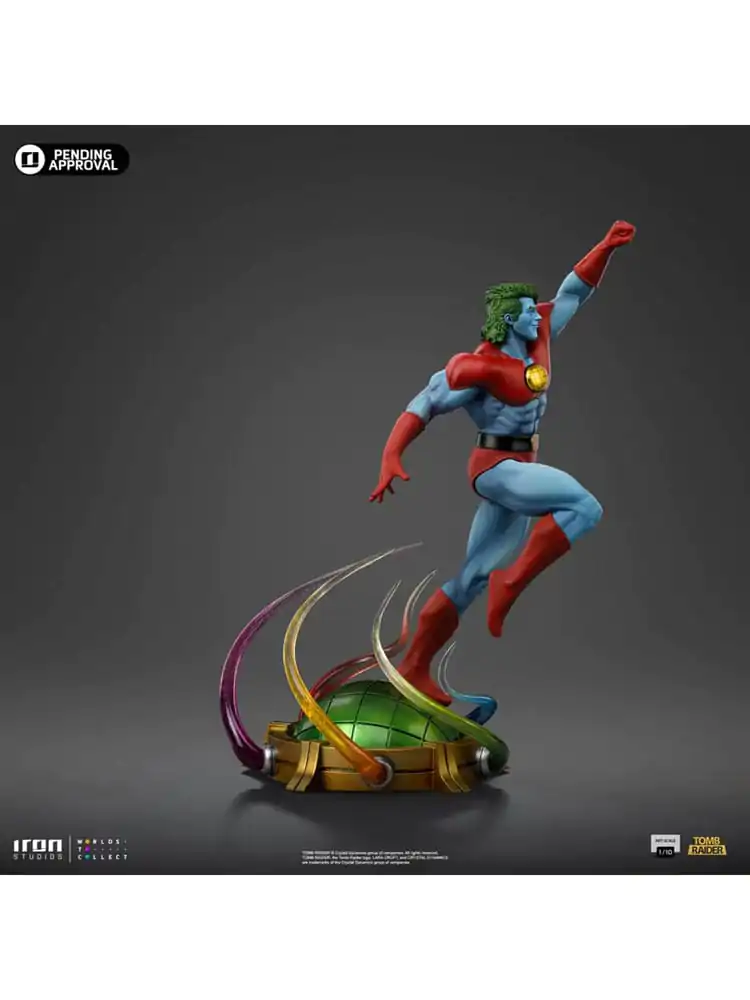 Captain Planet and the Planeteers Art Scale Statue 1/10 Kapitan Planeta 24 cm Statua zdjęcie produktu