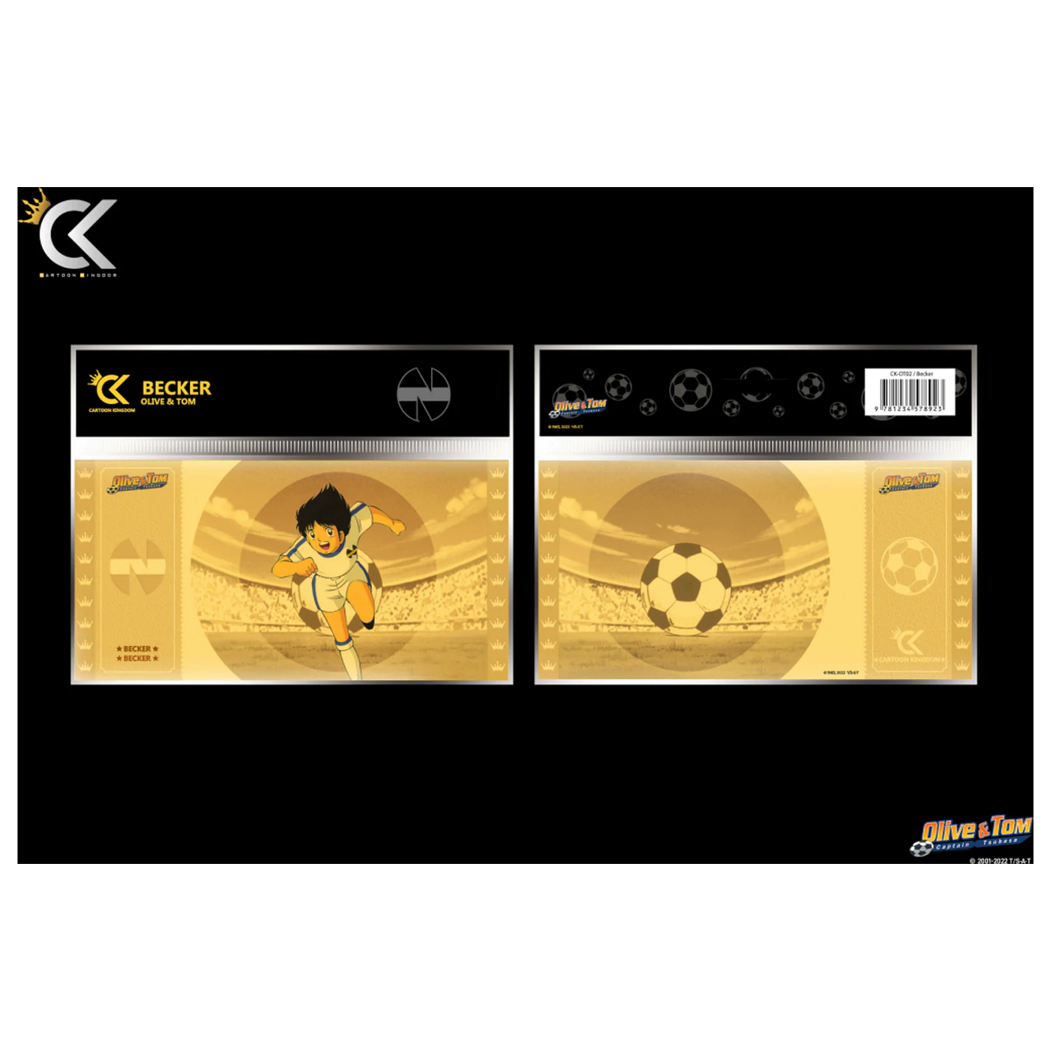 Captain Tsubasa Becker złoty bilet zdjęcie produktu