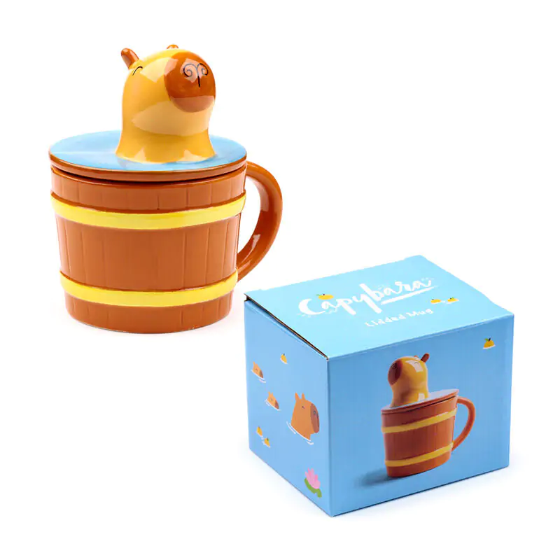Kubek Capybara z pokrywką zdjęcie produktu
