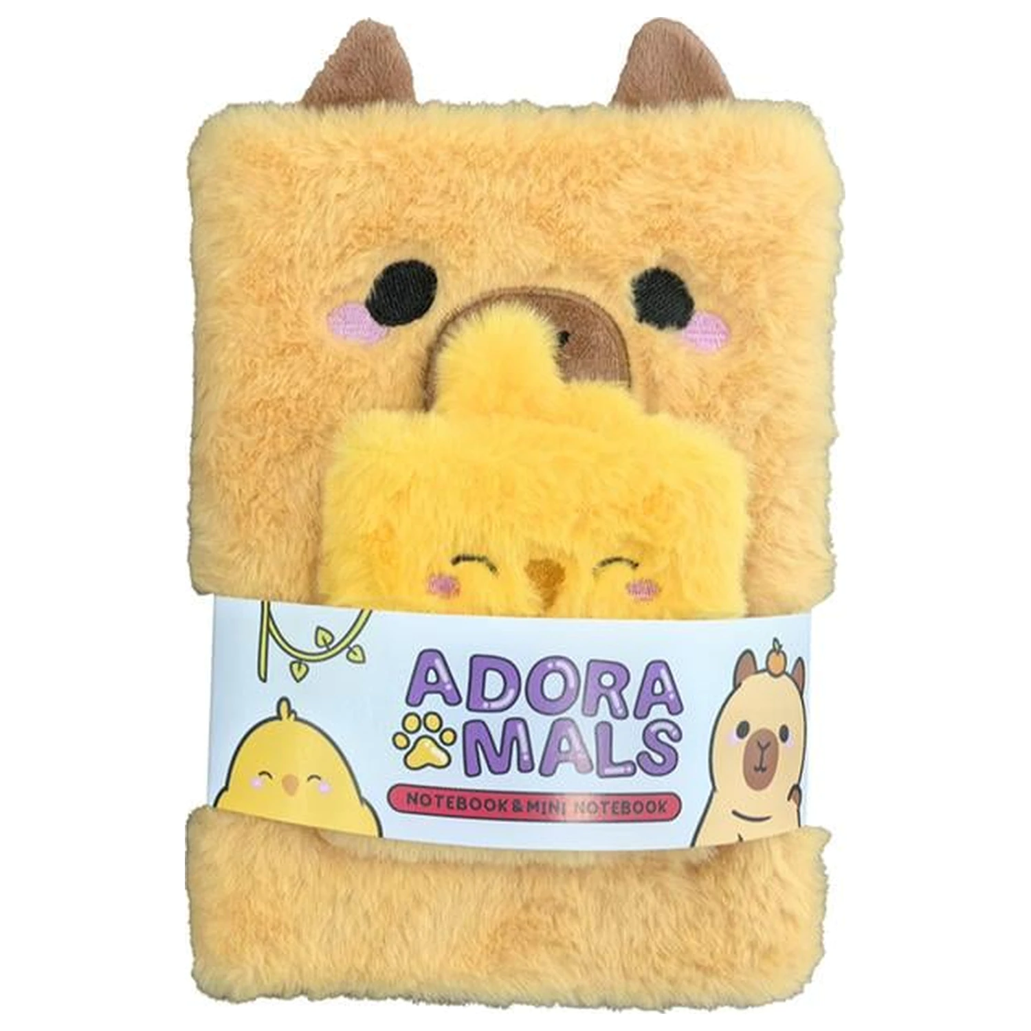Capybara Duke Premium Fluffy Notes + 1 mini notes zdjęcie produktu