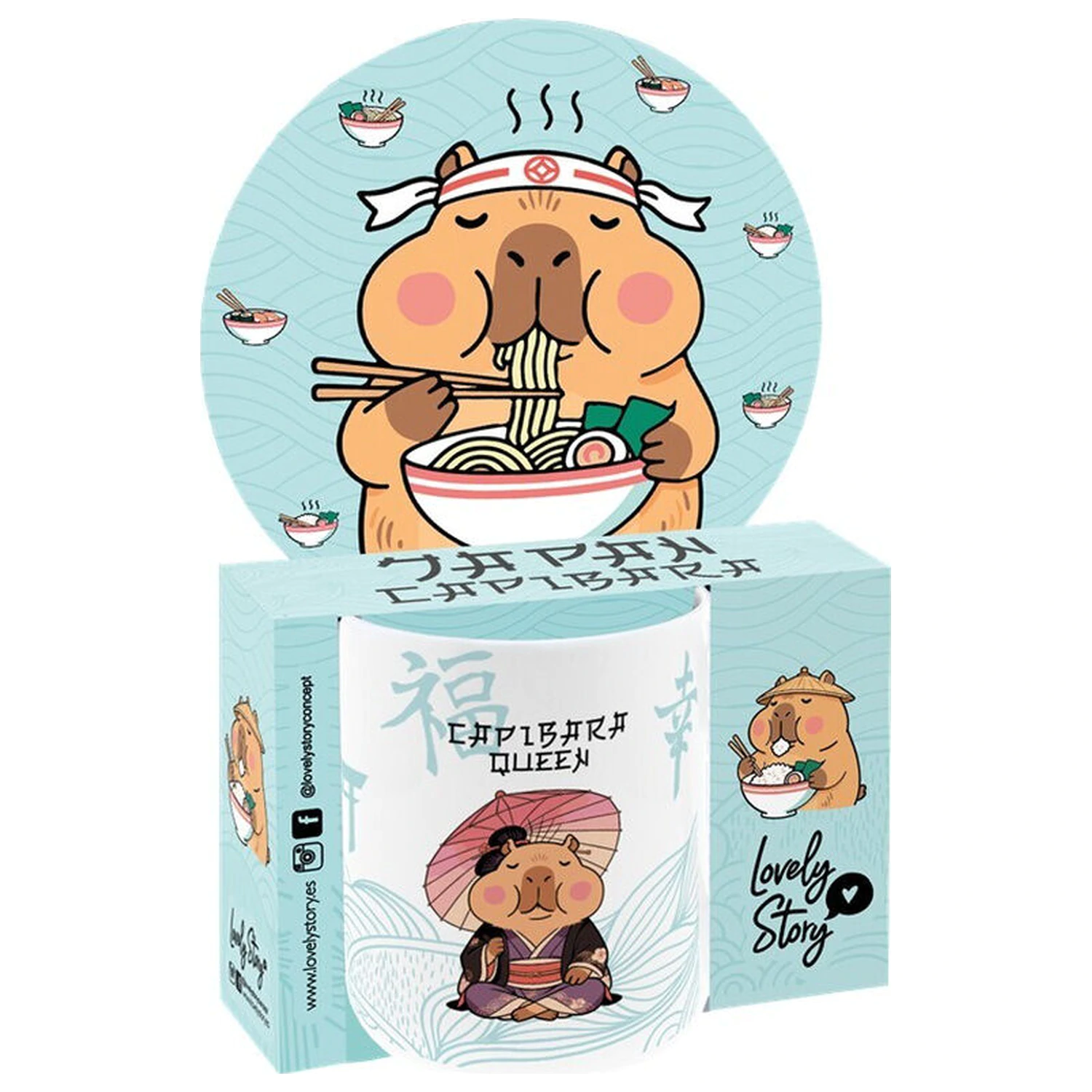 Capybara Queen kubek 330ml zdjęcie produktu