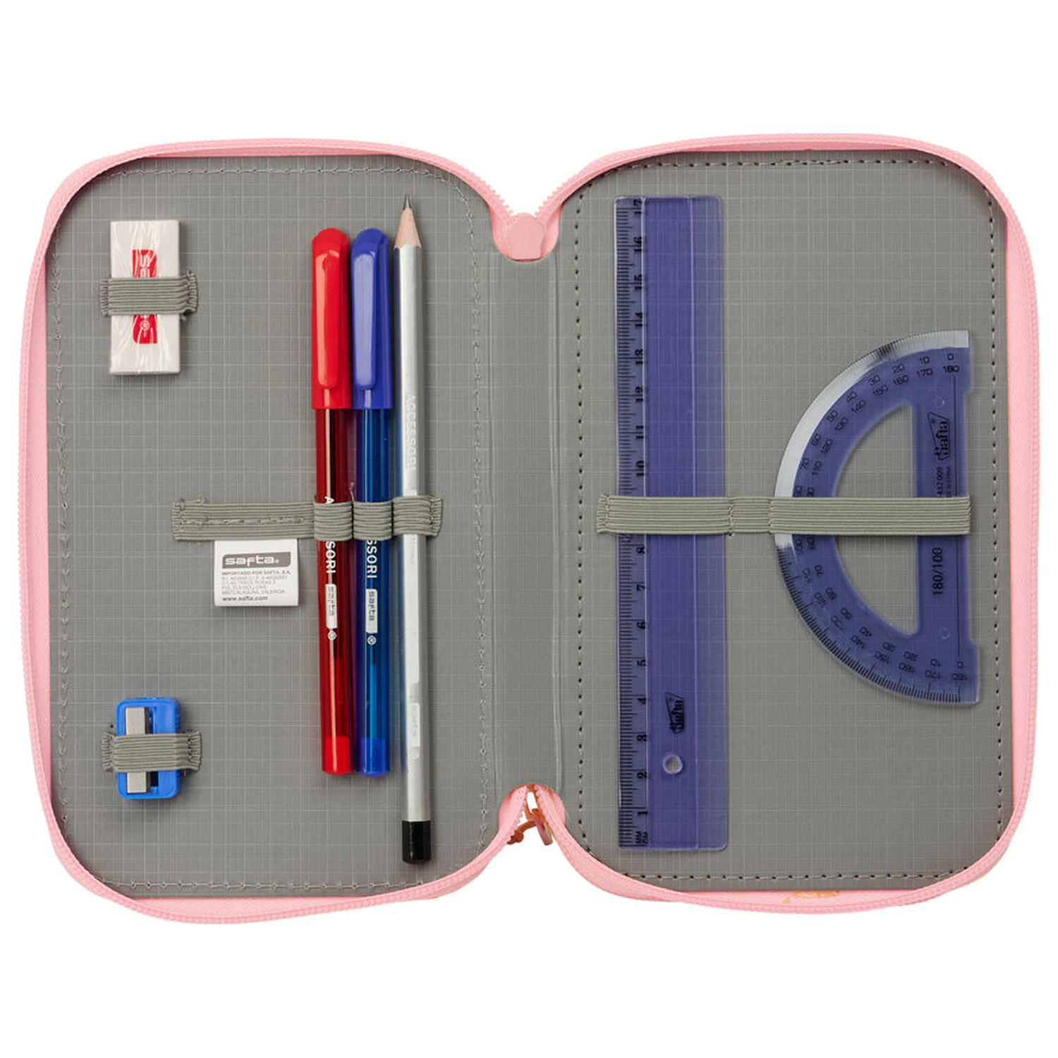 Capybara potrójny piórnik 37 szt. zdjęcie produktu