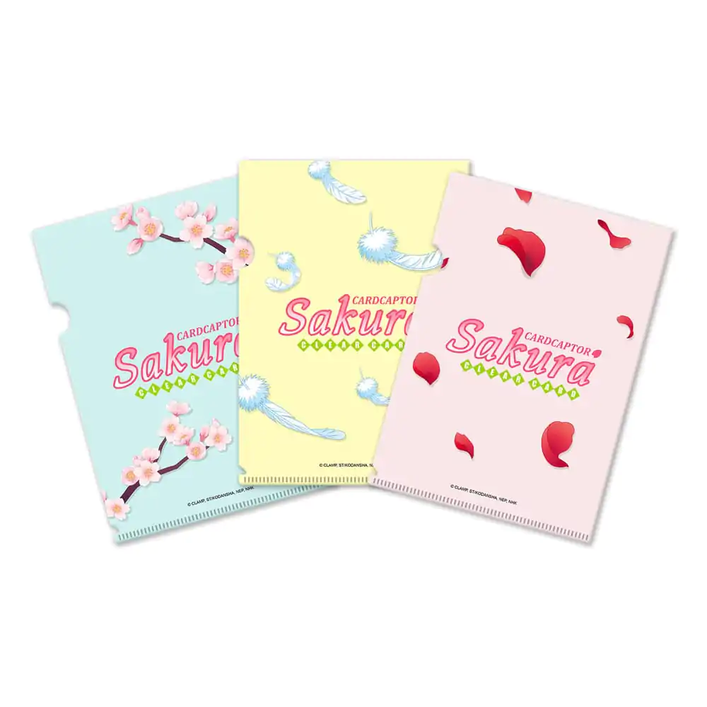 Cardcaptor Sakura Clear Card Clearfile 3-częściowy Zestaw zdjęcie produktu