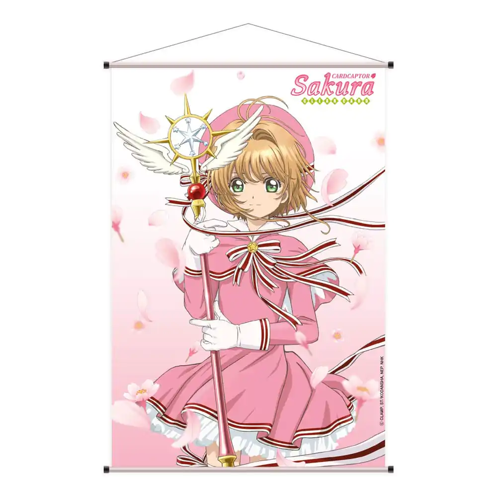 Cardcaptor Sakura Clear Card Wallscroll Sakura Kinomoto Cherry Blossoms 60 x 90 cm zdjęcie produktu