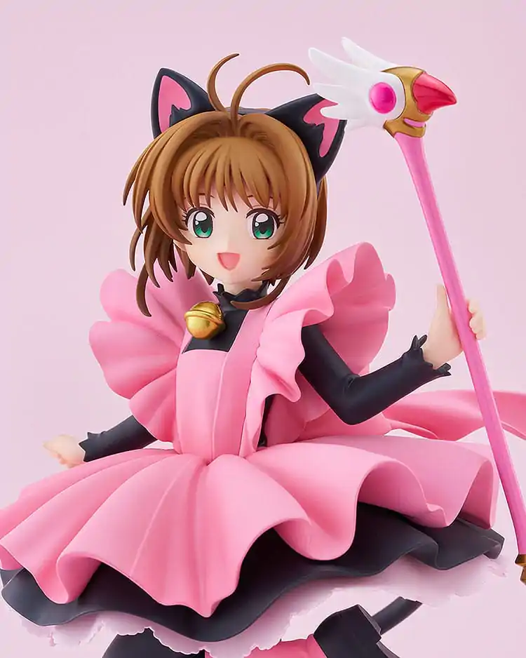 Cardcaptor Sakura Pop Up Parade Figurka PVC Sakura Kinomoto: Wersja Kostiumu Czarnego Kota Rozmiar L 22 cm zdjęcie produktu