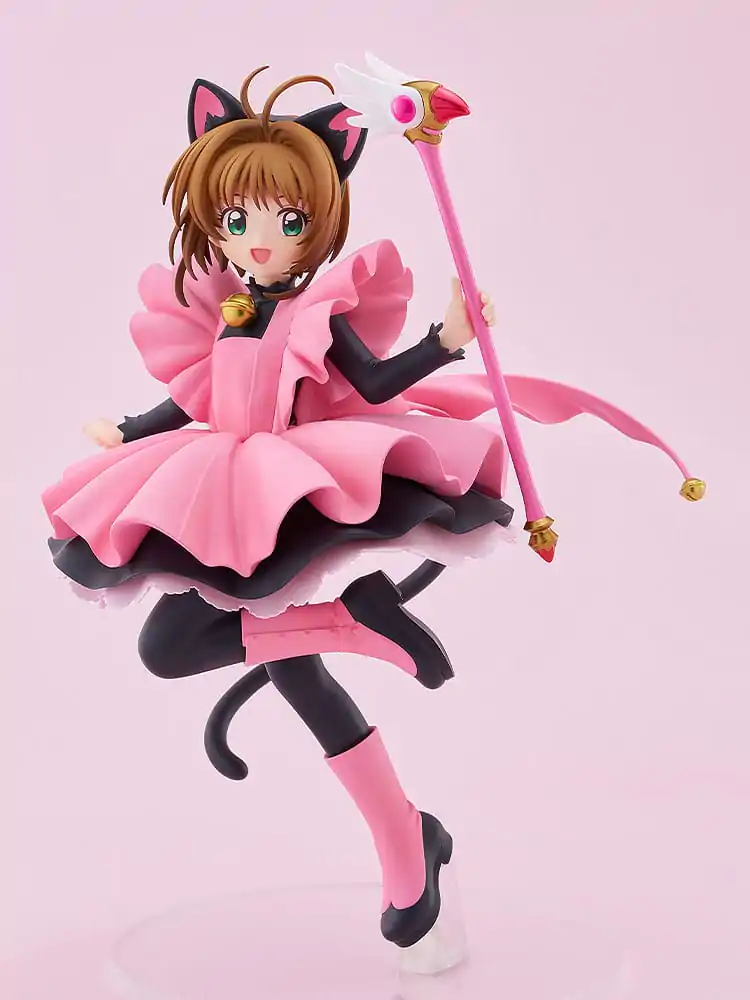 Cardcaptor Sakura Pop Up Parade Figurka PVC Sakura Kinomoto: Wersja Kostiumu Czarnego Kota Rozmiar L 22 cm zdjęcie produktu