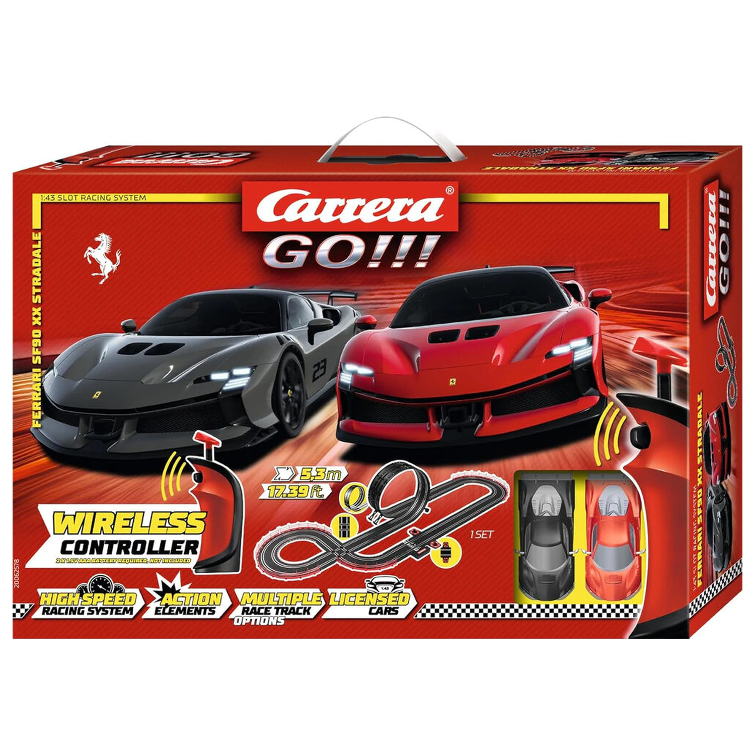 Carrera GO!!! Tor wyścigowy Ferrari Supercar Power Racing zdjęcie produktu