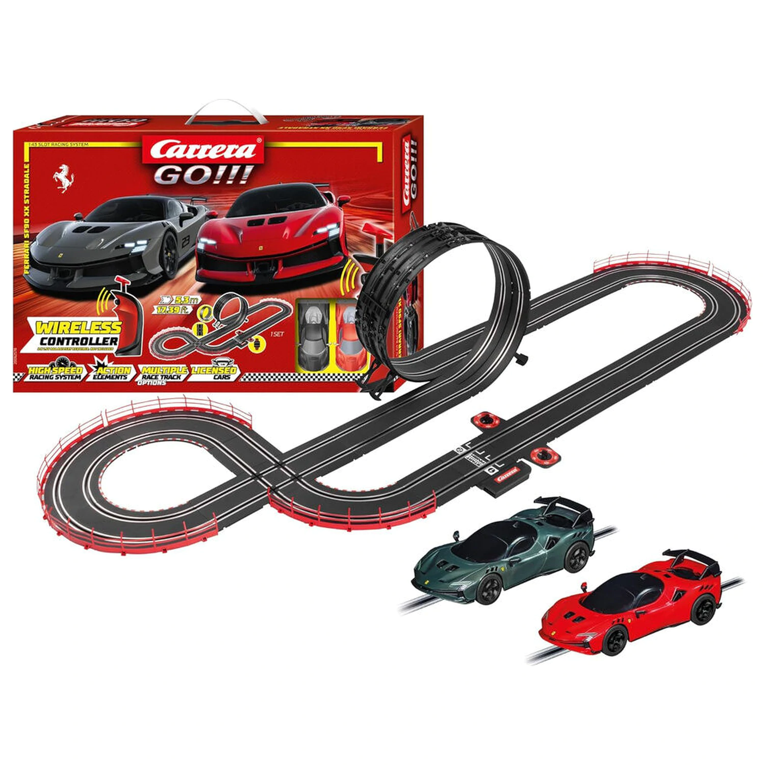 Carrera GO!!! Tor wyścigowy Ferrari Supercar Power Racing zdjęcie produktu