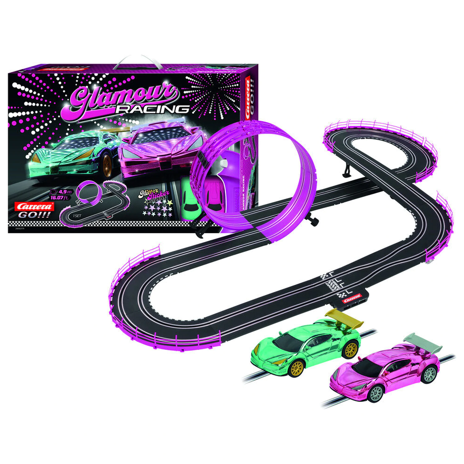 Carrera GO!!! Glamour Racing - Tor wyścigowy zdjęcie produktu