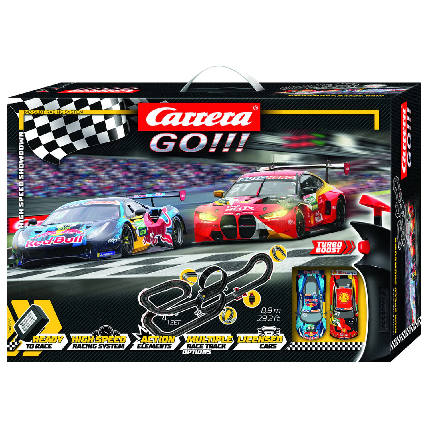 Carrera GO!!! High Speed Showdown tor wyścigowy zdjęcie produktu
