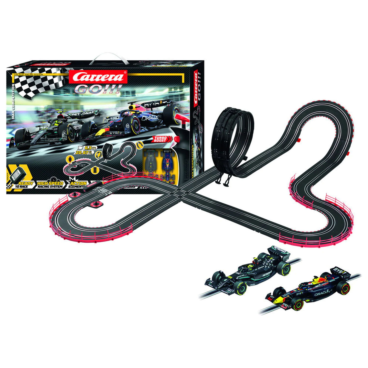 Carrera GO!!! Tor wyścigowy Max Competition zdjęcie produktu