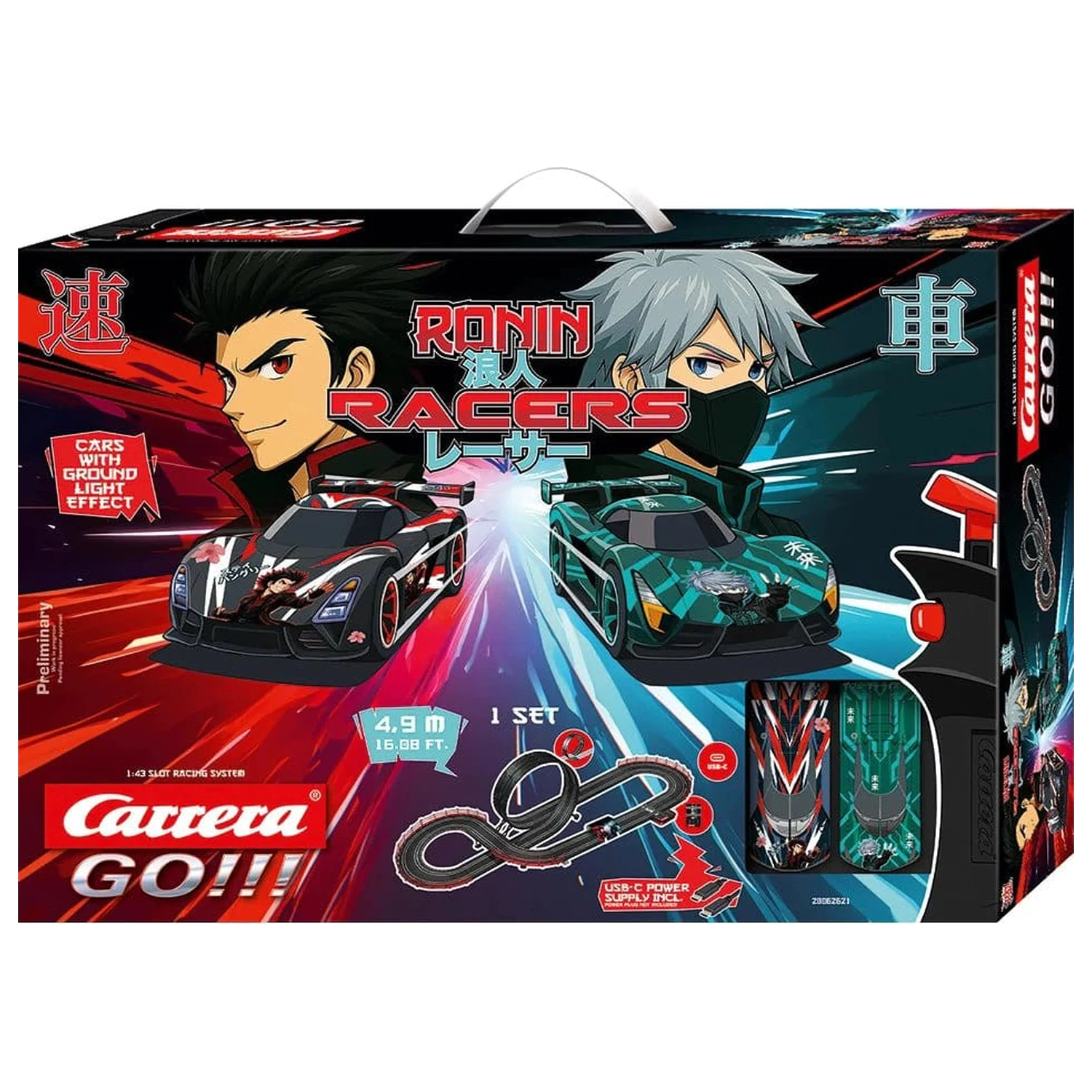 Carrera GO!!! Zestaw Torów Wyścigowych Slot Car Ronin Racers zdjęcie produktu