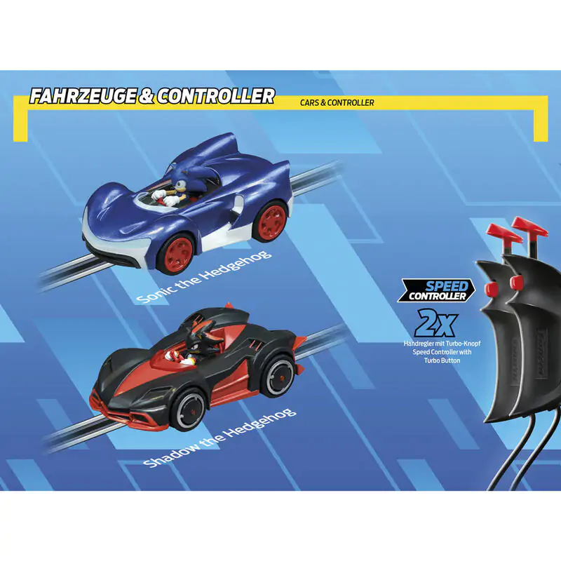 Carrera GO!!! Tor wyścigowy Sonic the Hedgehog Sonic + Shadow zdjęcie produktu