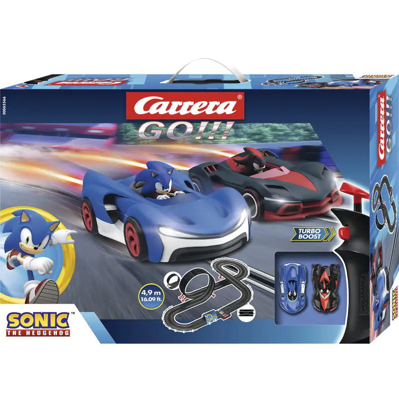 Carrera GO!!! Tor wyścigowy Sonic the Hedgehog Sonic + Shadow zdjęcie produktu
